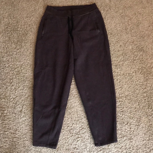 lululemon athletica Pants - Lululemon burgundy size 10 sweat pants
